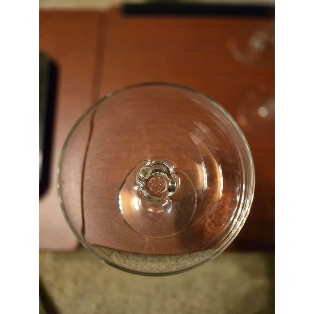 Vintage‎ Style Clear Glass Champagne Coupe Cocktail Martini Glass Stemware